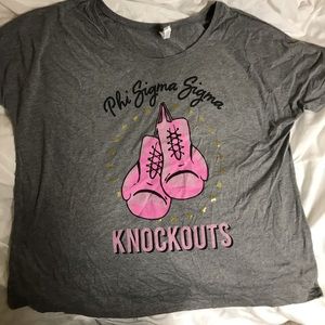 Phi sigma sigma knockout shirt